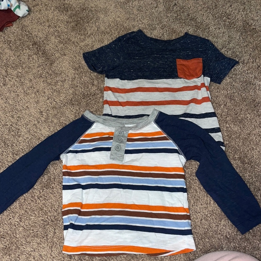 Long sleeve, and short sleeve shirts barely worn.